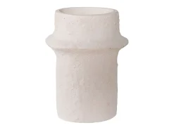 New ebuy24 2 candelabros cilíndricos en cemento Blanco