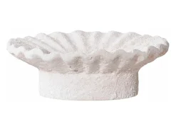 ebuy24 2 candelabros de placa de cemento Blanco Best