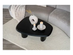 ebuy24 2 candelabros de placa de cemento Blanco Best