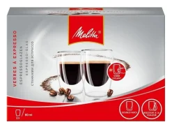 2 vasos para café espresso 80 ml s Transparente