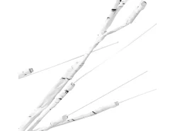 vidaxl Abedul artificial con 672 LEDs cálido 400 cm Blanco Outlet