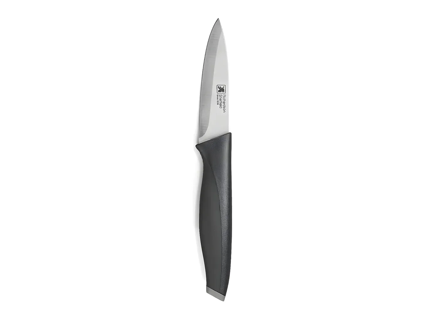 Richardson Sheffield Advantage - Juego de 3 cuchillos : cuchillo de pelar, cuchillo útil y cuchillo cocina Negro / Plateado Clearance