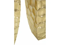 Jarrón-Agarradera Glody Tris Cm 38X38X94-30.5X30.5X76- 23X23X63 Dorado