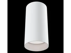 Maytoni Plafón-Alfa Downlight de Techo de Superficie , 1 Luz, GU10 Blanco