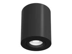 Maytoni Plafón-Alfa Downlight de Techo para Montaje en Superficie , 1 Luz, GU10 Negro