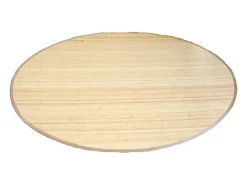 Alfombra De Salón-Alfombra 150 cm bambú natural claro Color natural claro