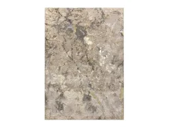 Alfombra abstracta - 200x290cm - , gris, beige - Aurora Galaxy Dorado