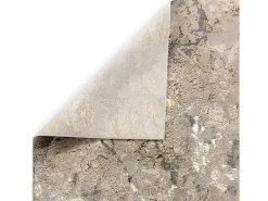 Alfombra abstracta - 200x290cm - , gris, beige - Aurora Galaxy Dorado