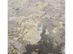 Alfombra abstracta - 200x290cm - , gris, beige - Aurora Galaxy Dorado