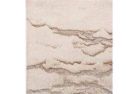 Alfombra abstracta - 160x230cm - oro, gris, beige - Aurora Linea Dorado New