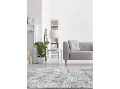 Online Alfombra abstracta - 120x170cm - gris, blanco, - Orion Abstract Silver Plateado