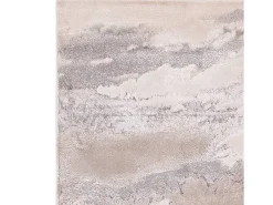 Alfombra abstracta - 200x290cm - plata, crema, gris - Aurora Cloud Plateado Outlet