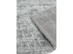 Alfombra De Salón-Alfombra abstracta - 200x290cm - gris, blanco, - Orion Abstract Silver Plateado