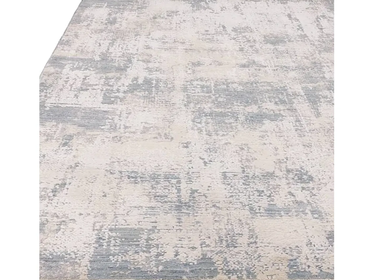 Alfombra abstracta - 200x300cm - azul, crema - Seville Zafra Beige Best