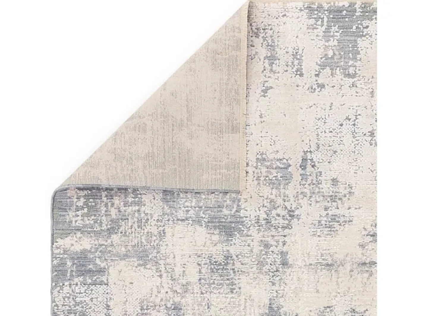Alfombra abstracta - 200x300cm - azul, crema - Seville Zafra Beige Best