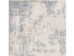 Alfombra abstracta - 200x300cm - azul, crema - Seville Zafra Beige Best