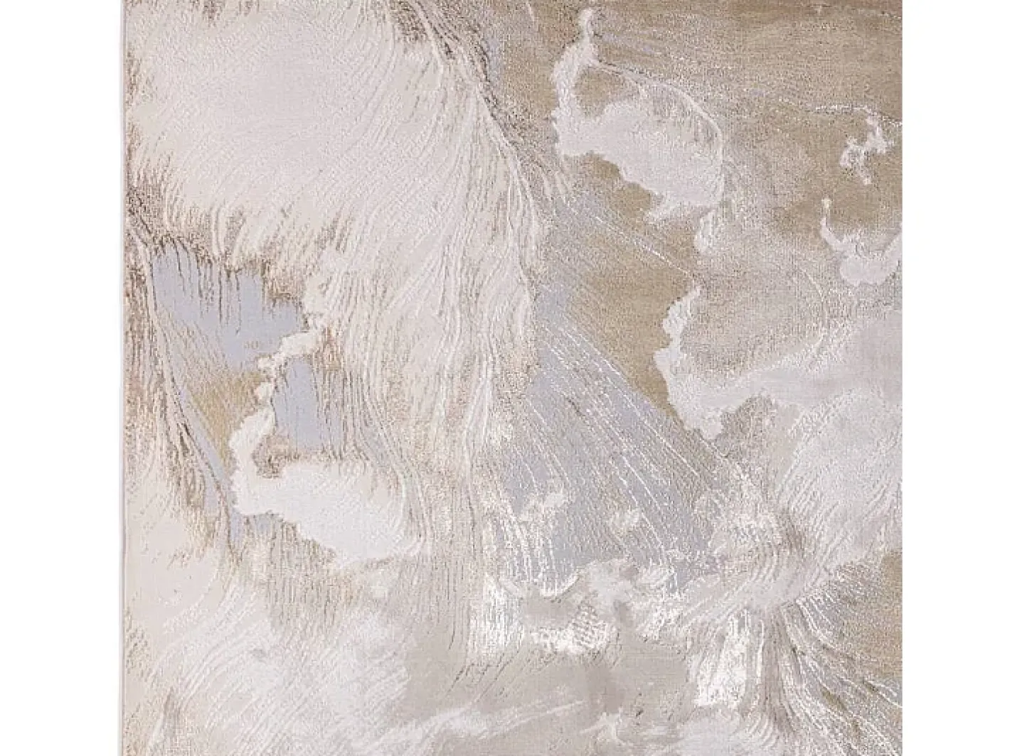 Alfombra abstracta - 120x170cm - beige, , plata - Aurora Etch Gris Best