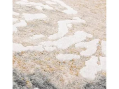 Alfombra abstracta - 160x240cm - gris, crema, oro - Seville Oro Beige Clearance