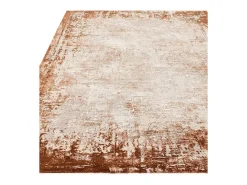Discount Alfombra abstracta - 200x290cm - , crema - Kuza Border Naranja