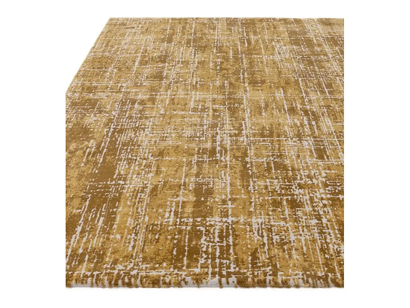 New Alfombra abstracta - 200x290cm - oro - Kuza Abstract Dorado
