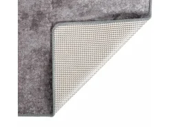 Alfombra antideslizante lavable 80x150 cm Gris Clearance