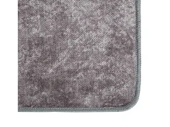 Alfombra antideslizante lavable 80x150 cm Gris Clearance