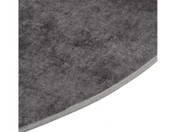 Alfombra antideslizante lavable φ120 cm Gris Outlet