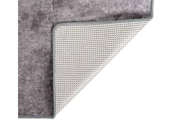 Alfombra De Cocina-Alfombra antideslizante lavable 160x230 cm Gris