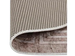 Discount Alfombra antideslizante lavable 120 cm Beige