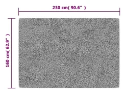 Alfombra De Cocina-Alfombra antideslizante lavable 160x230 cm Beige