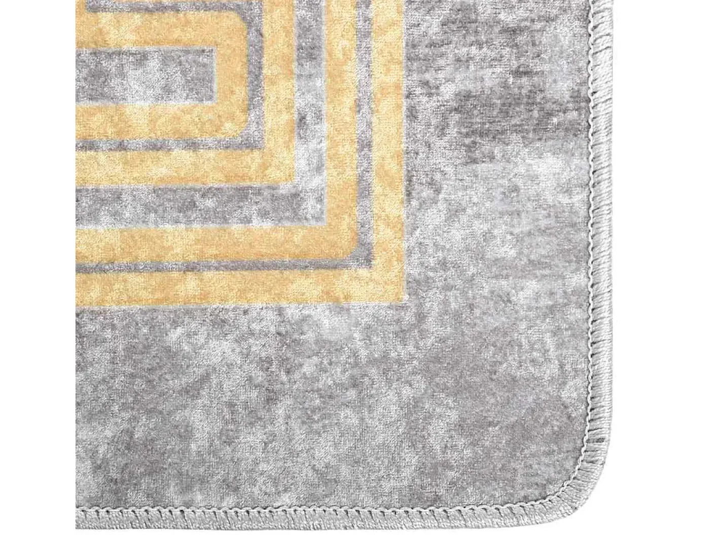 Alfombra De Cocina-Alfombra antideslizante lavable 120x180 cm Gris