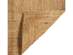 Alfombra 80 x 150 cm Yute Beige