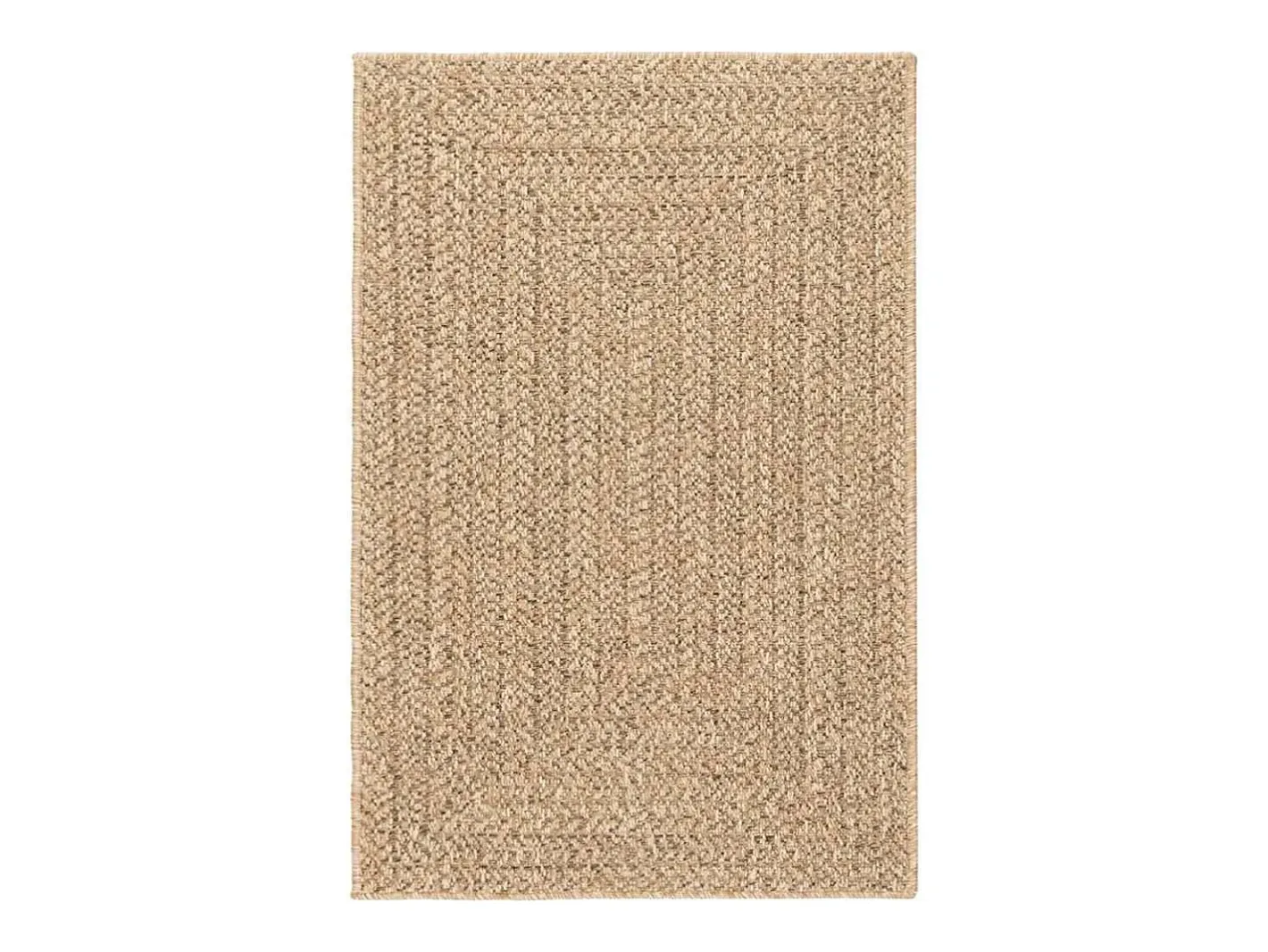 Best Alfombra ZIZUR 140x200 cm efecto yute para interior y exterior Beige