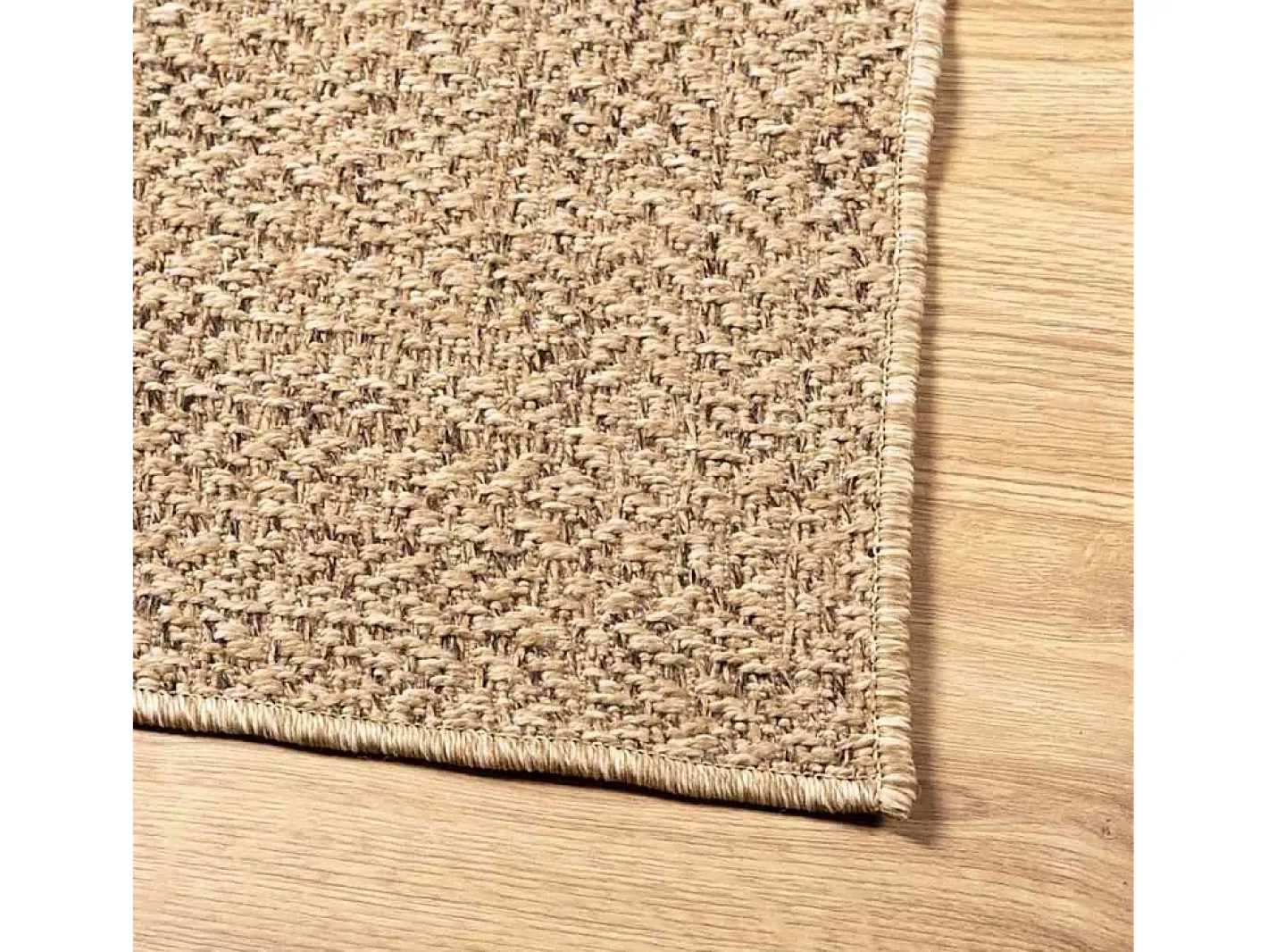 Best Alfombra ZIZUR 140x200 cm efecto yute para interior y exterior Beige
