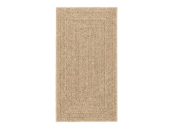New Alfombra ZIZUR 80x150 cm efecto yute interior exterior Beige