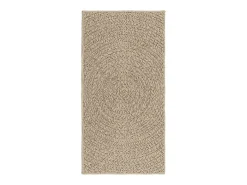 Alfombra ZIZUR 60x110 cm efecto yute interior exterior Beige Discount
