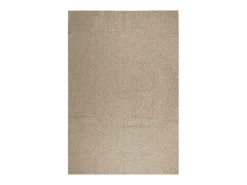 Alfombra De Cocina-Alfombra ZIZUR 240x340 cm efecto yute para interior y exterior Beige