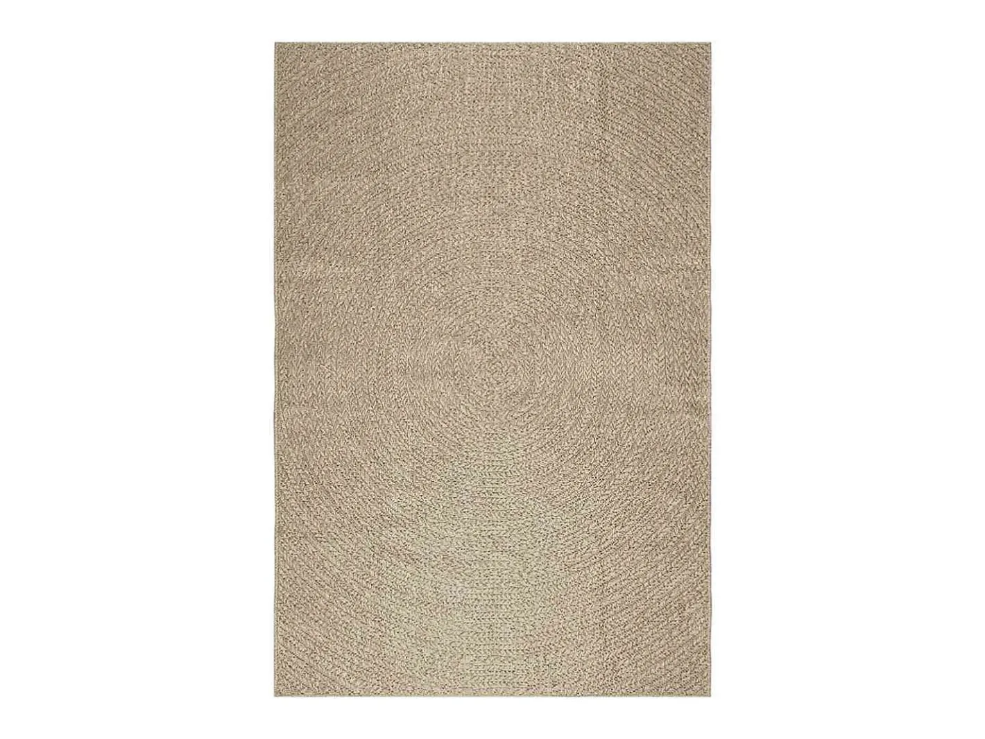Sale Alfombra ZIZUR 160x230 cm efecto yute para interior y exterior Beige