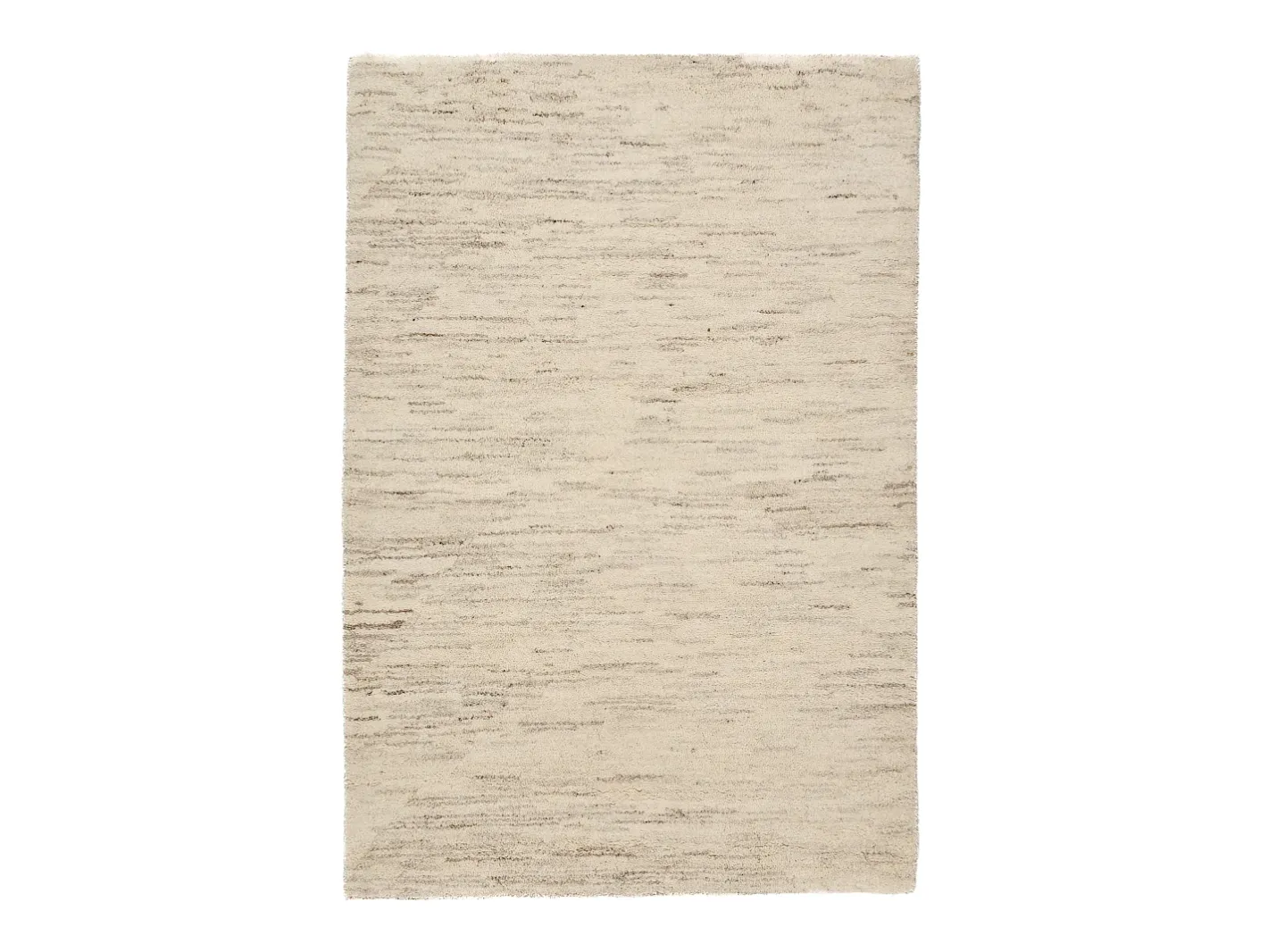 Discount Alfombra bereber tejida a mano con lana 200x250 cm Jaspe Hadj Color natural oscuro