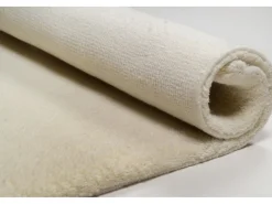 New Alfombra bereber tejida a mano con lana 200x200 cm Imaba Super Blanco