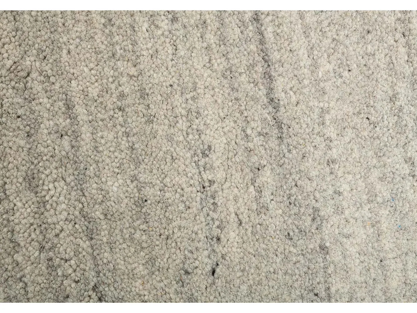 Clearance Alfombra bereber tejida a mano con lana 300x400 cm Arena Imaba Super Gris antracita