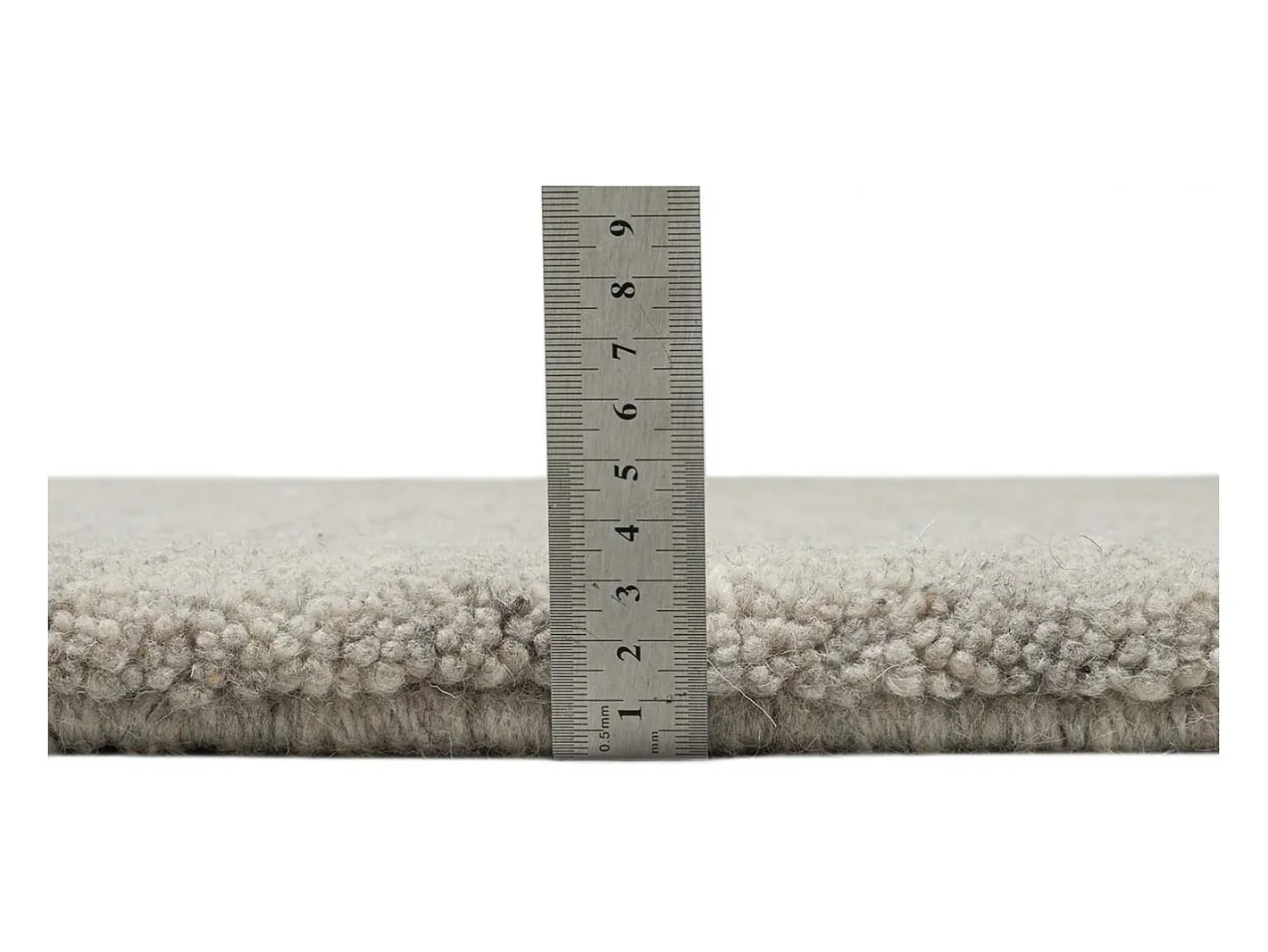 Alfombra bereber tejida a mano con lana 250x250 cm Arena Imaba Super Gris antracita Discount