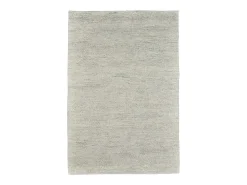 Alfombra bereber tejida a mano con lana 60x120 cm Arena Hadj Gris antracita Sale