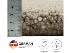 Alfombra bereber tejida a mano con lana 200x200 cm Arena Taza Royal Gris antracita Sale