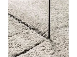 Best Alfombra color arena 160 x 230 cm Poliéster Marru00f3n