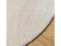 Alfombra De Cocina-Alfombra color arena 160 x 230 cm Poliéster Marru00f3n