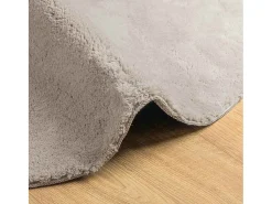 Alfombra De Cocina-Alfombra color arena 160 x 230 cm Poliéster Marru00f3n