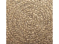 Sale Clicnbuy Alfombra con aspecto de yute interior y exterior 200x290 cm Marru00f3n