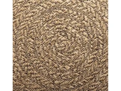 Sale Clicnbuy Alfombra con aspecto de yute interior y exterior 120 cm Marru00f3n
