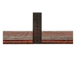 Alfombra con bordes de estilo oriental 240x290 cm Multi Beatrice Rojo Clearance